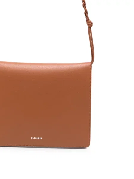 Rankinė per petį Jil Sander ruda