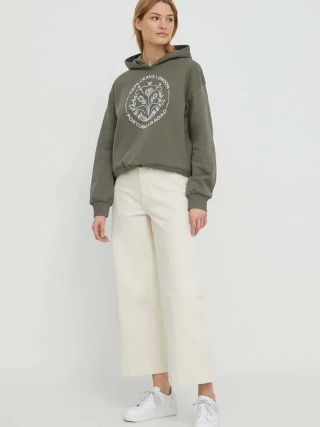Bluza z kapturem Pepe Jeans Haria khaki XS zielona