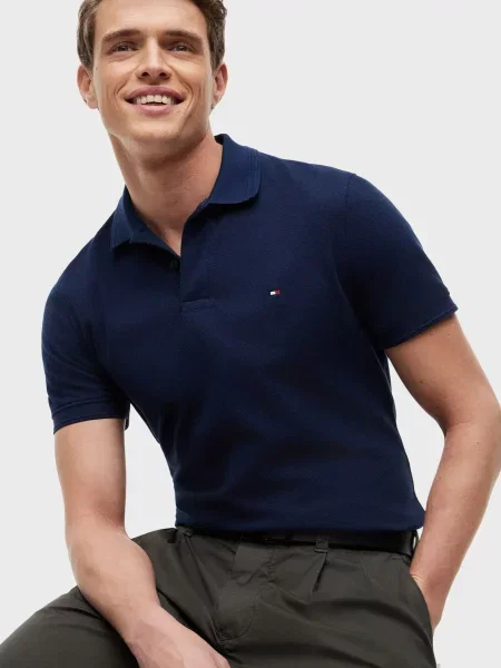 Поло Tommy Hilfiger синє