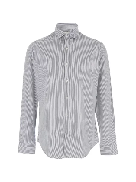 Pruhovaná košile Calvin Klein bílá