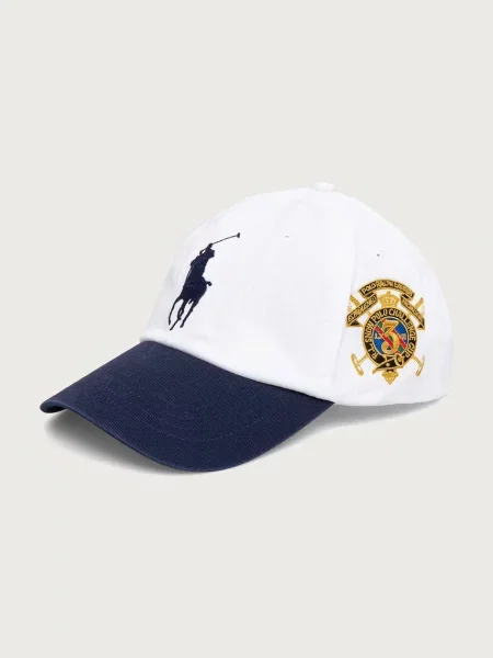 Polo Ralph Lauren czapka z daszkiem biała