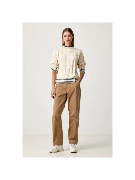 Sweter Helly Hansen wełniany beżowy