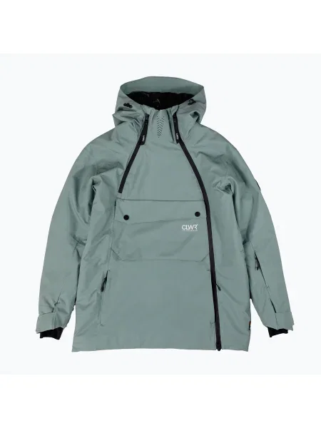 Geacă de snowboard pentru femei Colourwear Cake Anorak lt sage