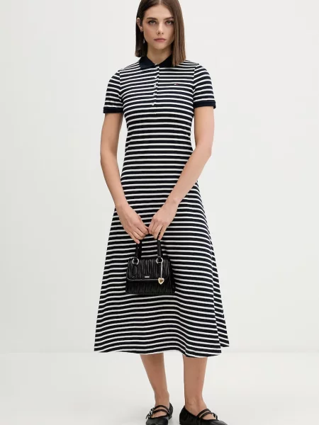 Tommy Jeans rochie evazată din cu