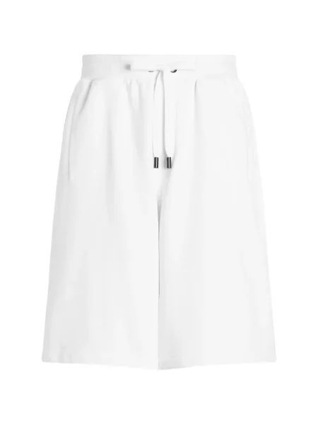 Bermude Dolce & Gabbana din jerseu alb