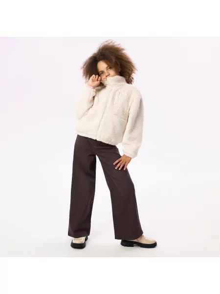 Reserved Wide leg jeggings sötétbarna