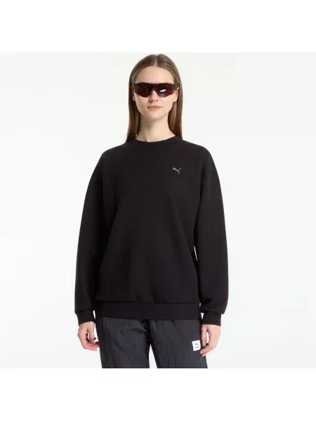 Hanorac Puma cu decolteu rotund negru