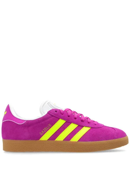 Sneakerși Adidas Gazelle din piele de căprioară violet