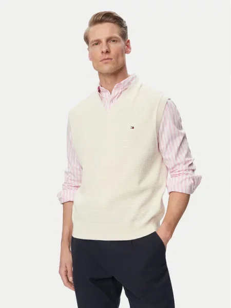 Tommy Hilfiger Megztinis Kreminė