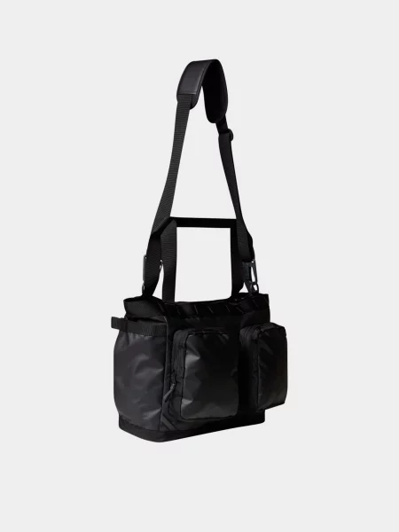 Переработанный сумка The North Face черная