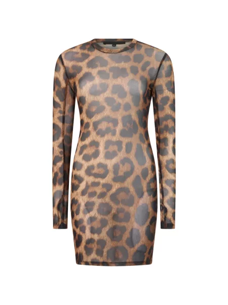 Rochie midi Philipp Plein cu imagine cu model leopard