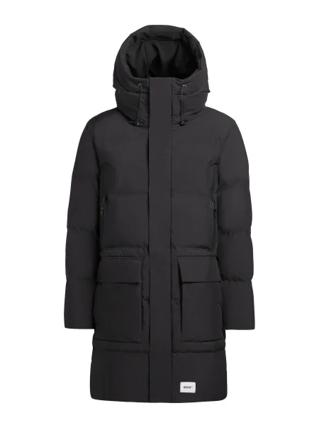 Khujo Zimní kabát tmavě šedá
