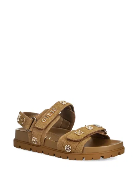 Sandale Guess cu bretele maro