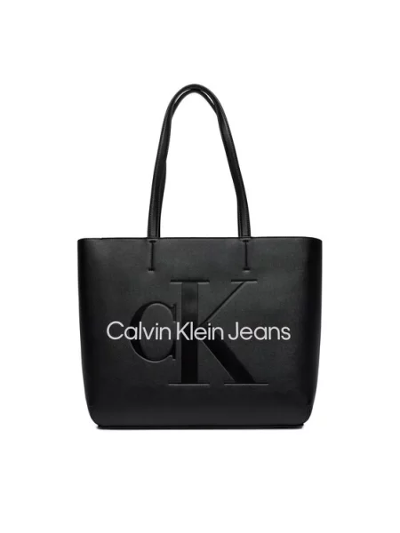Τσάντα Calvin Klein Jeans μαύρο