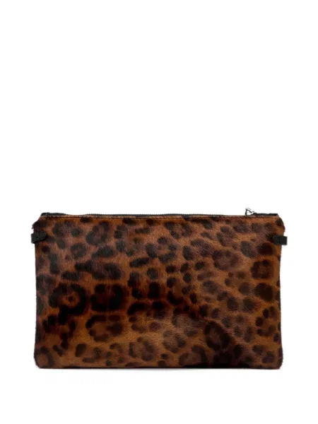 Geanta crossbody Gianni Chiarini cu imagine cu model leopard maro