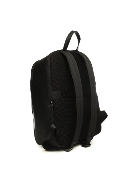 Torba Armani Exchange skórzana czarna