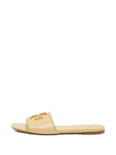 Sandale Tory Burch fără toc galben