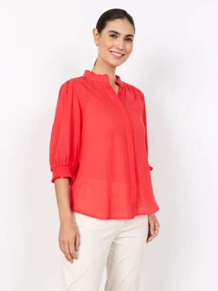 Soyaconcept® Bluzka SC-Fabiana Kobiety S czerwony