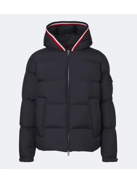 Páperová bunda Moncler modrá