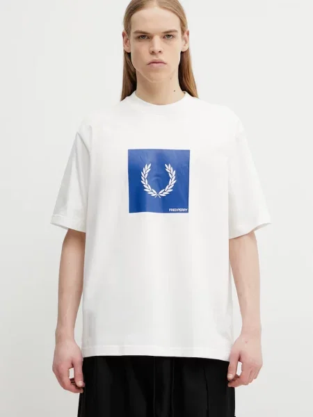 Fred Perry t-shirt biała