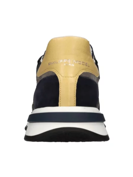 Buty do biegania Philippe Model zamszowe do biegania niebieskie