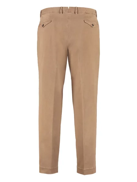 Pantaloni The (alphabet) plisate maro