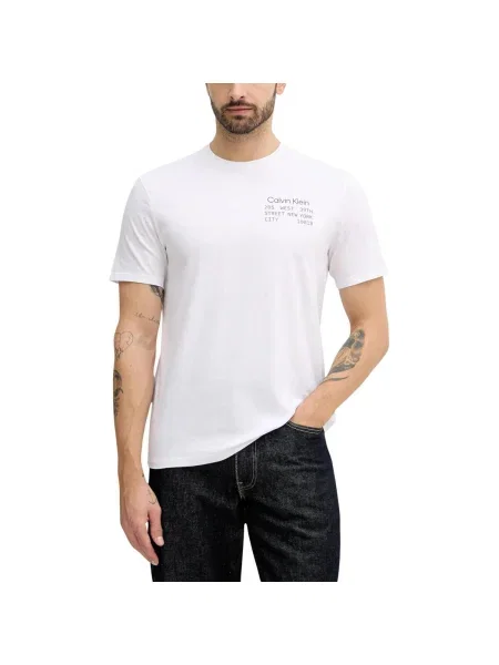 Calvin Klein Jeans Tricou | regular fit alb