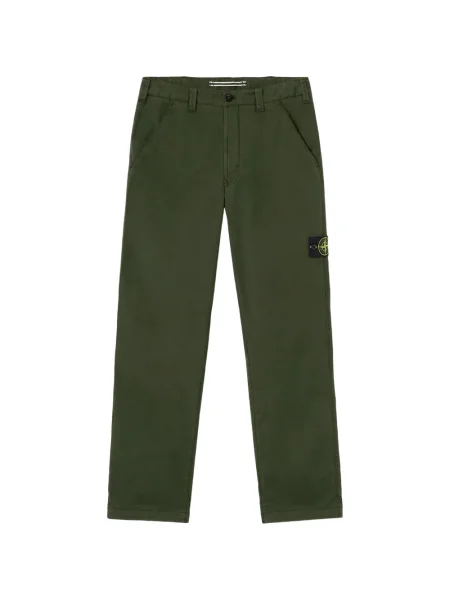 Chinos Stone Island s kamínky zelené