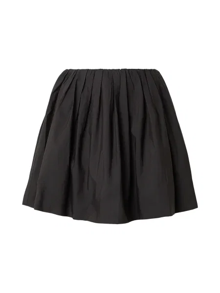 PIECES Fustă negru