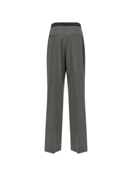 Pantaloni Armarium cu picior lat gri