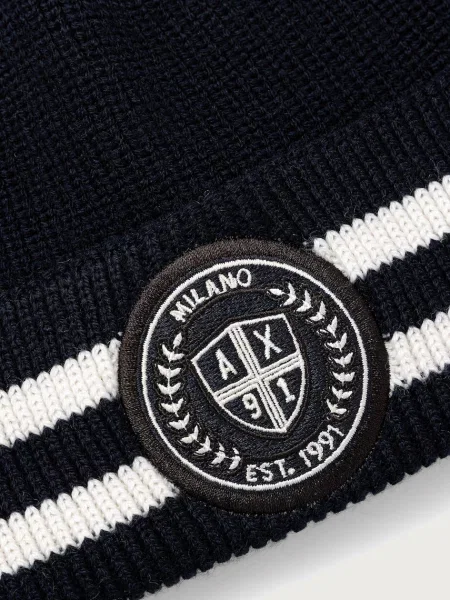 Armani Exchange căciulă de bărbați cu lână