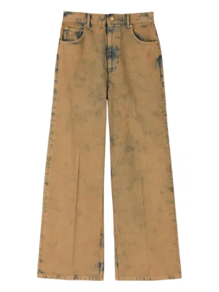 Blugi Sandro cu 5 buzunare maro