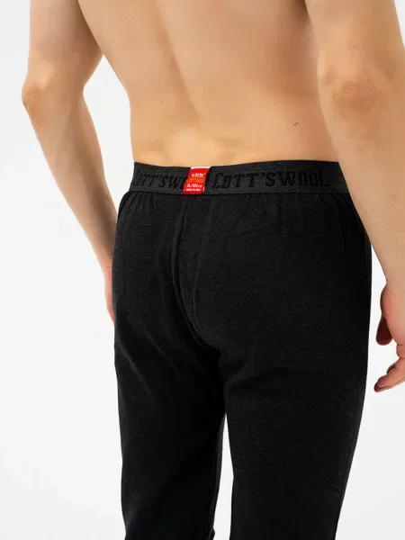 Термобелье Lux Cotts Wool черное