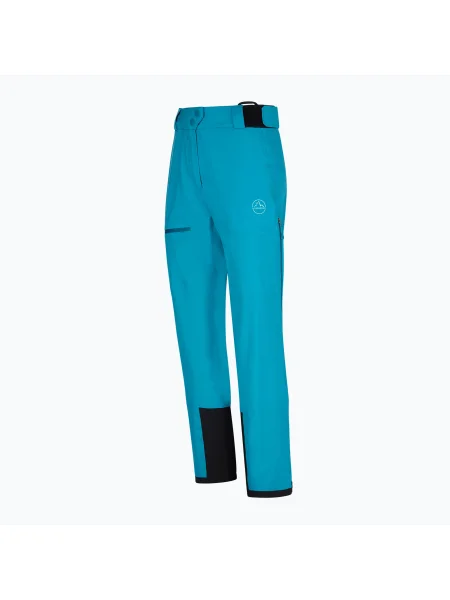 Дамски панталони за туризъм La Sportiva Firestar Evo Shell с мембрана сини