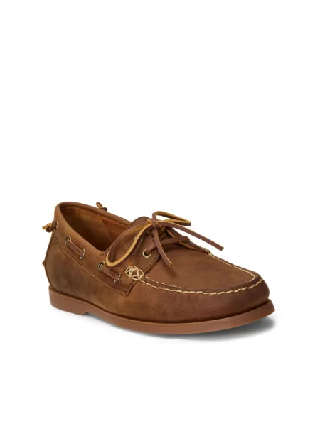 Mokasyny Polo Ralph Lauren brązowe