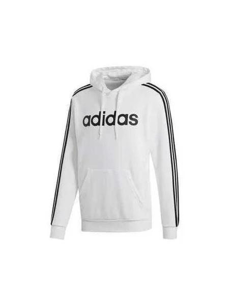 Hanorac cu glugă Adidas alb