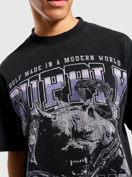 Supply&demand T-Shirt Titan czarna