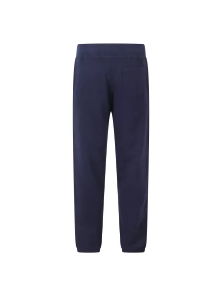 Spodnie dresowe Polo Ralph Lauren polarowe niebieskie