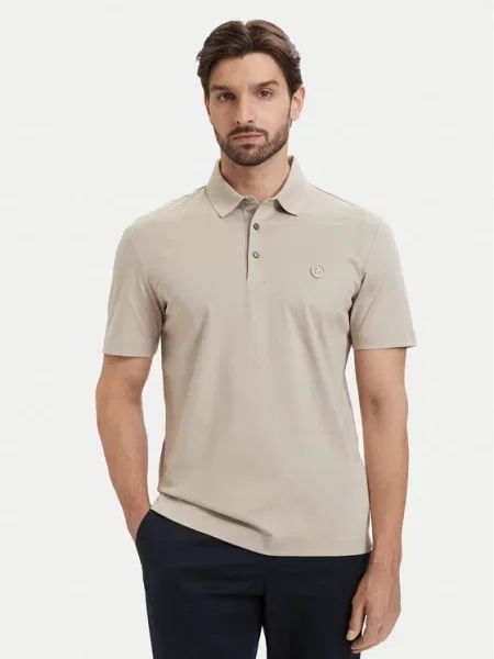 BOSS Tricou polo C-Parris bej