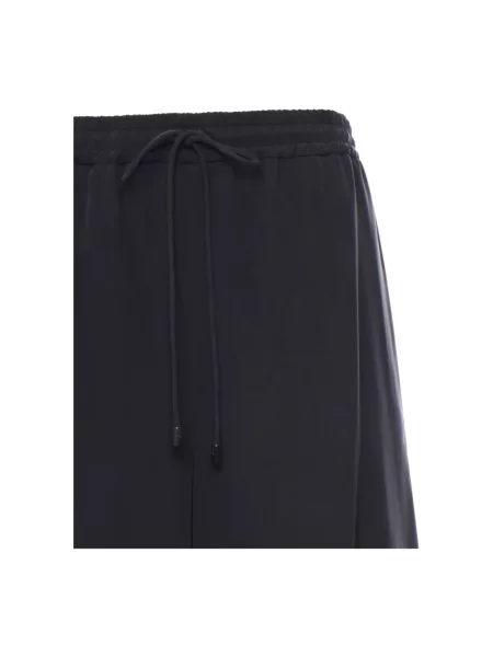 Spodnie Max Mara niebieskie