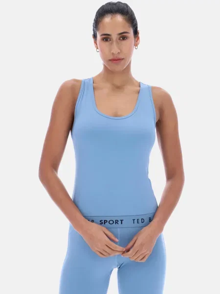 Ted Baker Top Rihanna kék farmer fekete