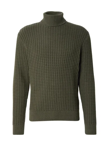 SELECTED Pulover SLHTOM pin verde