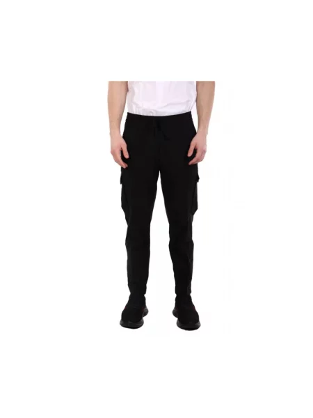 Spodnie cargo Hugo Boss czarne
