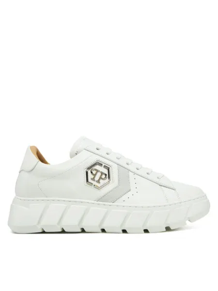 PHILIPP PLEIN Sneakersy SAES biela