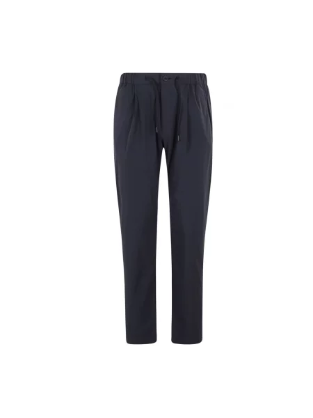 Spodnie Herno wełniane niebieskie