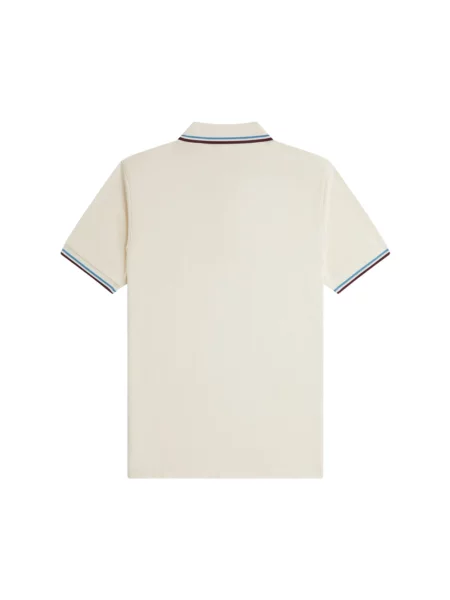 Koszulka polo Fred Perry ze sznurkiem biała