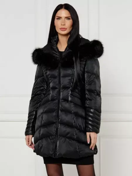 GUESS Geacă OXANA negru