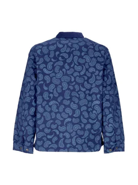 Kurtka The Hundreds z wzorem paisley niebieska