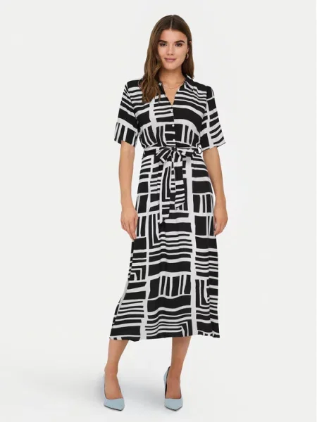 Srajčna obleka JDY modra