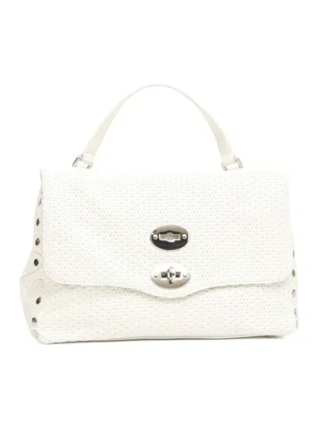 Torebka Zanellato skórzana biała